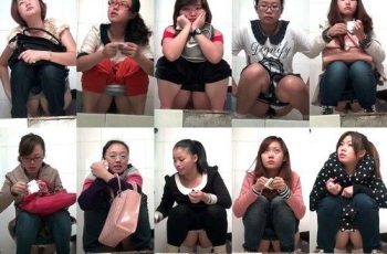 Chinese female toilet in the train station (3 Videos)